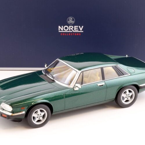 1:18 Norev Jaguar XJ-S 5.3 H.E. Coupe 1982 dark green metallic