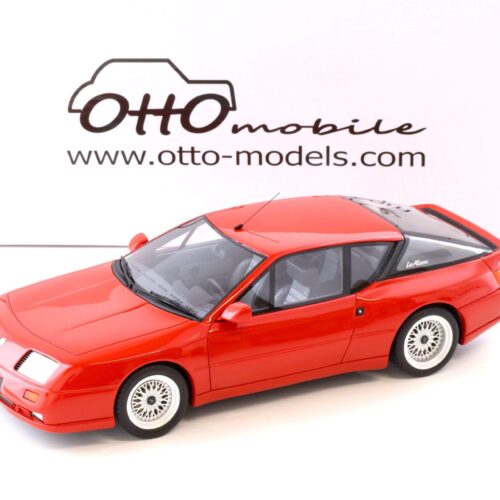 1:18 OTTO mobile OT969 Alpine GTA Le Mans Coupe 1991 red