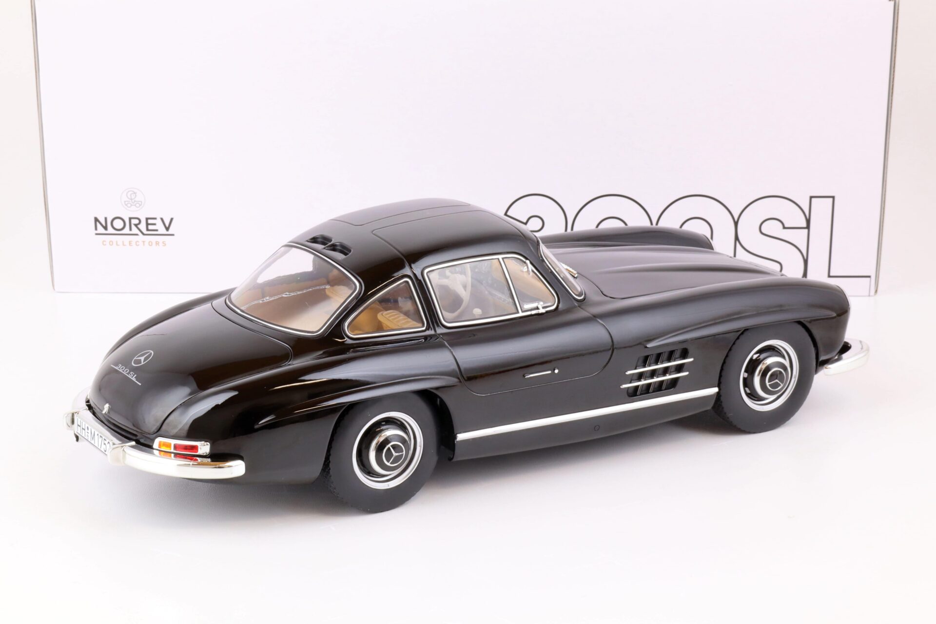 1:12 Norev Mercedes 300SL Gullwing 1954 black - Limited 300 pcs.