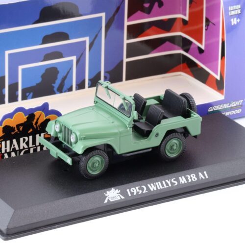 1:43 Greenlight 1952 Willys M38 A1 dark green CHARLIEÂ´S ANGELS