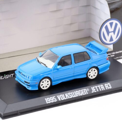1:43 Greenlight 1995 VW Jetta A3 blue