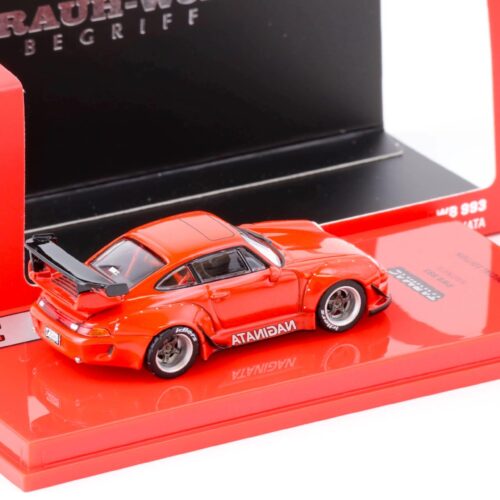 1:64 Tarmac Works Porsche RWB 993 Naginata USA Special Edition red