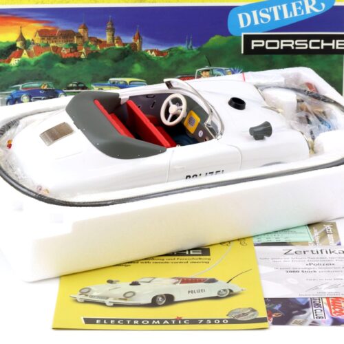 Schuco Distler Porsche 356 POLIZEI Electromatic 7500 REPLIKA white 00213