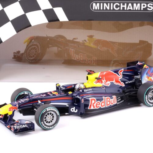 1:18 Minichamps Red Bull Racing RB6 S.Vettel Abu Dhabi GP 2010 World Champion