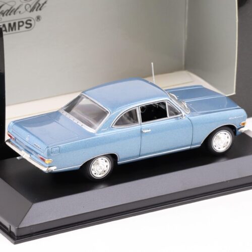 1:43 Minichamps Opel Rekord A Coupe 1963 Aero blue metallic