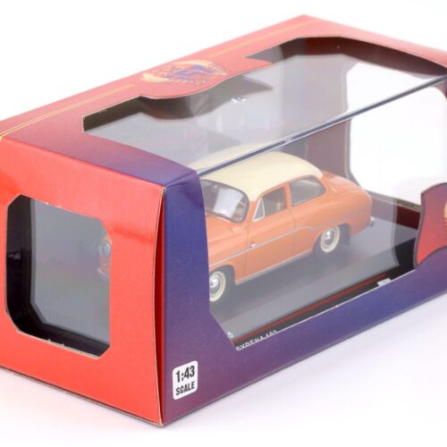 1:43 IST Models 1962 Syrena 102 orange