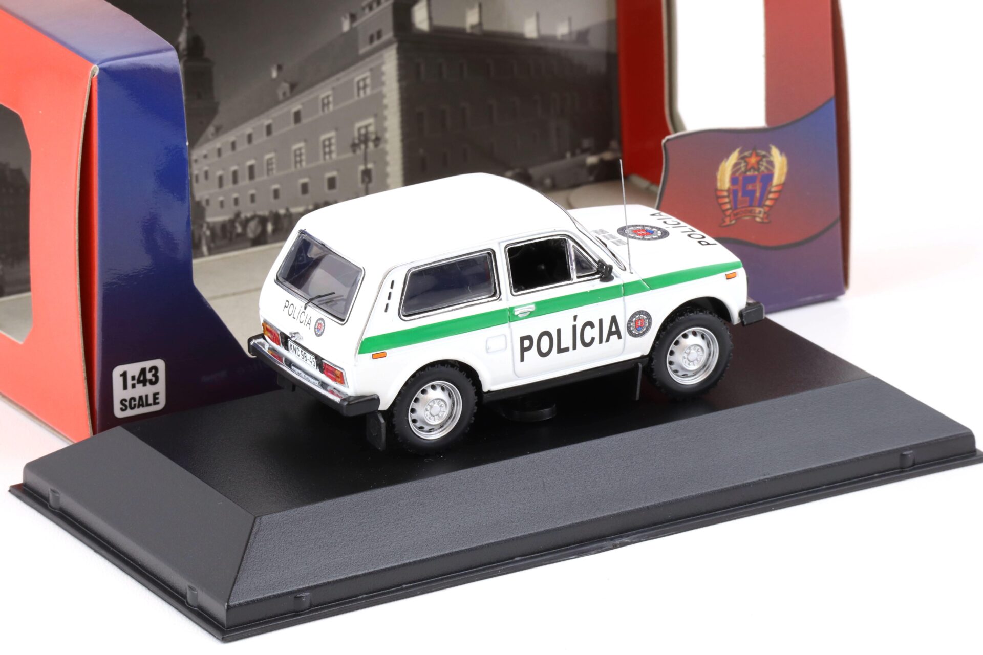 1:43 IST Models 1993 Lada Niva (VAZ 2121) Slovak Republik Police white