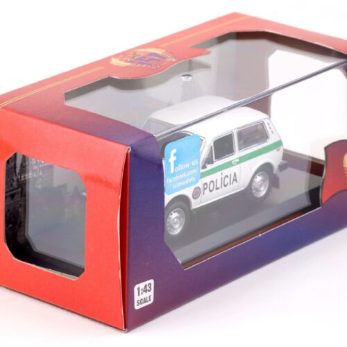 1:43 IST Models 1993 Lada Niva (VAZ 2121) Slovak Republik Police white
