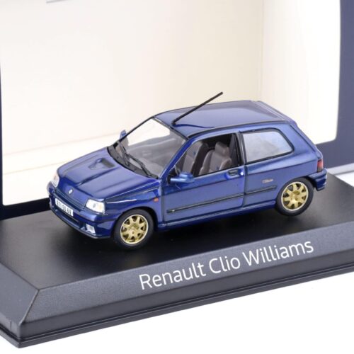 1:43 Norev Renault Clio Williams 1996 metallic blue