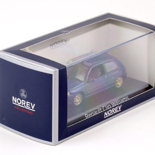 1:43 Norev Renault Clio Williams 1996 metallic blue