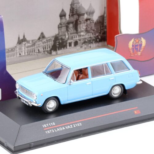 1:43 IST Models 1973 Lada Vaz 2102 blue