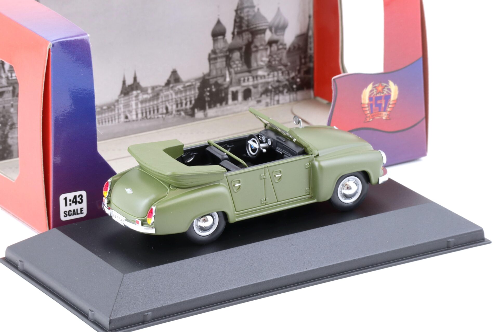 1:43 IST Models 1957 Wartburg 311-4 Kubel green