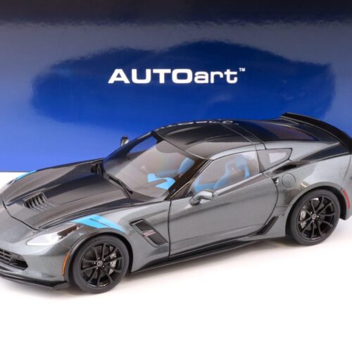 1:18 AUTOart Chevrolet Corvette C7 Grand Sport Watkins Glen grey metallic 71272
