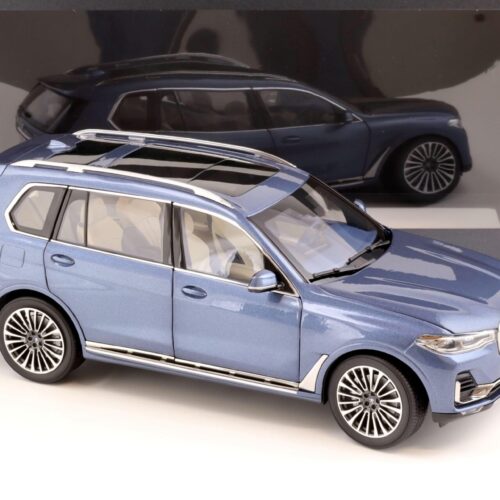 1:18 Kyosho BMW X7 (G07) Phytonic blue metallic 2020 DEALER VERSION