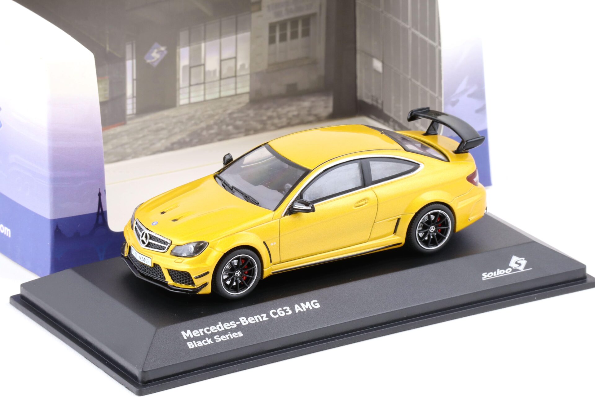 ID 73896 orig.jpg 1:43 Solido Mercedes C63 AMG Black Series Coupe solarbeam yellow