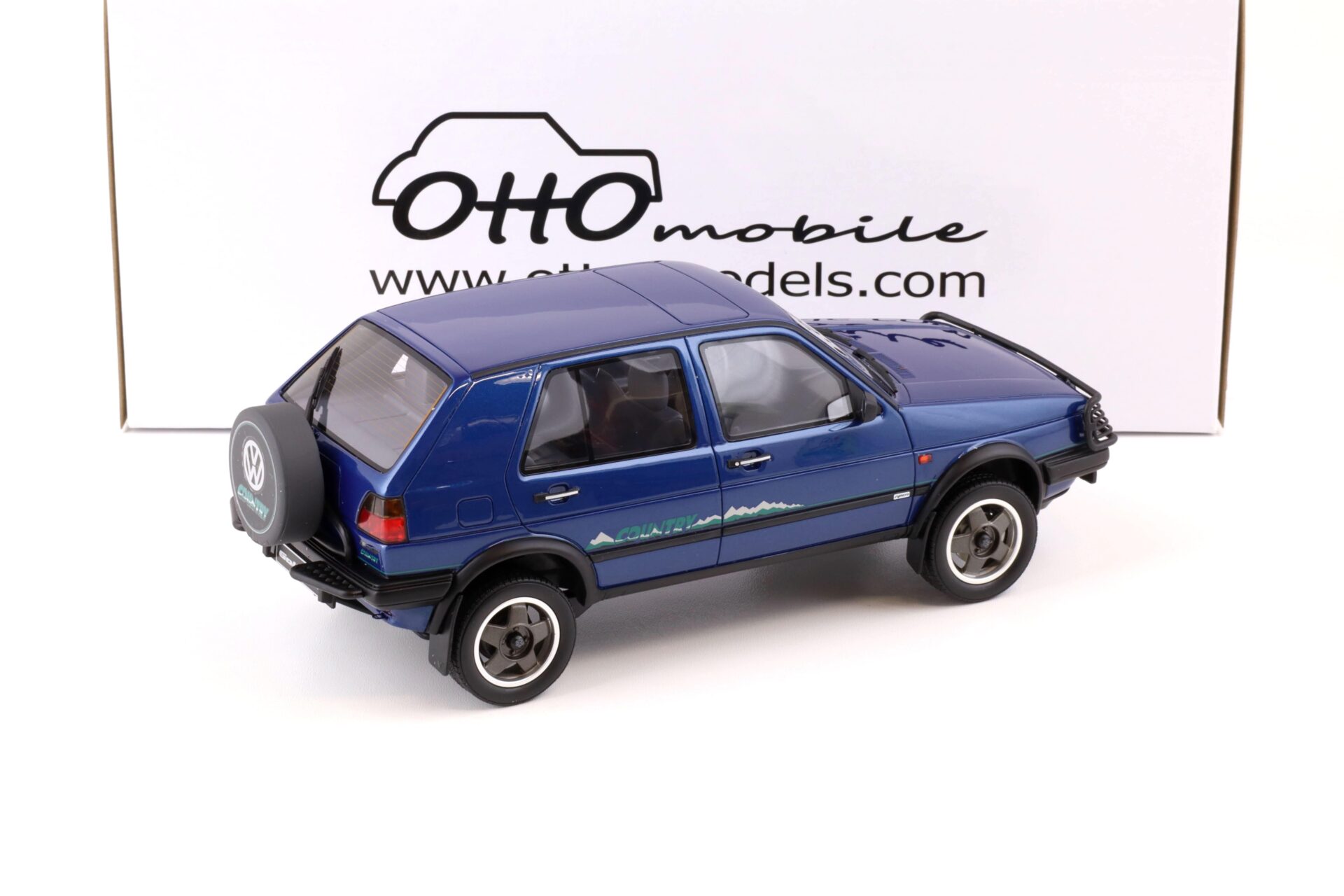 1:18 OTTO mobile OT973 VW Golf II 2 Country blue 1990