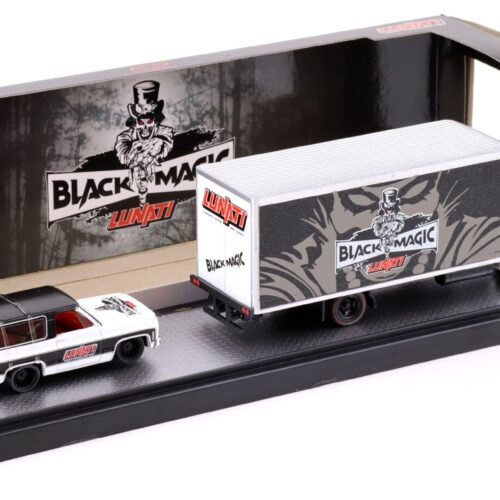 1:64 M2 Machines 1968 Chevrolet C60 Truck & 1973 GMC Sierra BLACK MAGIC LUNATI