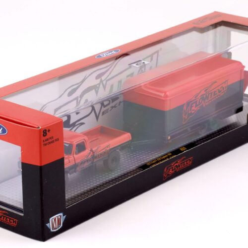 1:64 M2 Machines 1972 Ford F-250 Explorer 4x4 & 1988 Ford Mustang GT Custom FLOWTECH EXHAUST