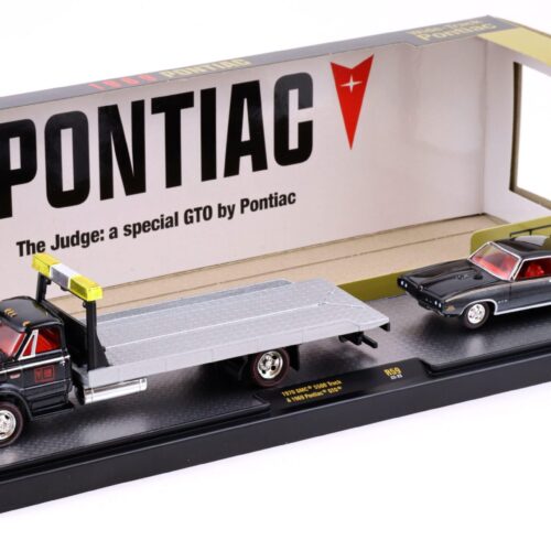 1:64 M2 Machines 1970 GMC 5500 Truck & 1969 Pontiac GTO