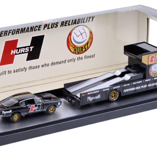 1:64 M2 Machines 1968 Dodge L600 COE & 1968 Plymouth Barracuda HEMI Super Stock HURST