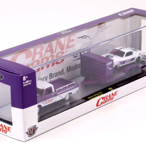 1:64 M2 Machines 1969 Ford F-100 Ranger Truck & 1966 Ford Mustang Gasser CRAME CAMS