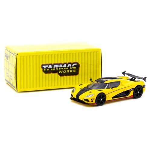 1:64 Tarmac Works Koenigsegg Agera RS yellow/ black