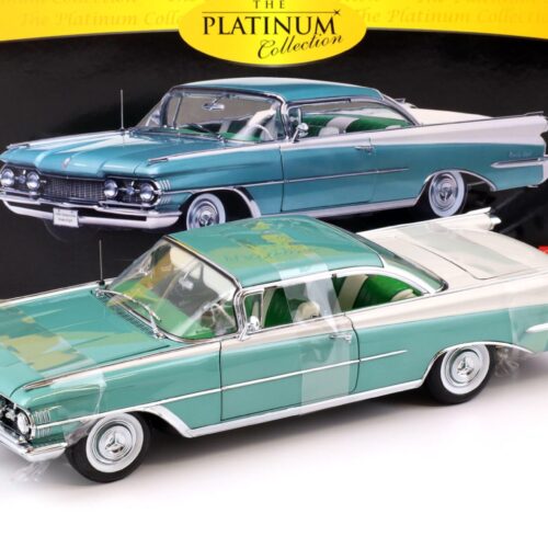 1:18 Sun Star 1959 Oldsmobile 98 Hard Top emerald mist poly / white
