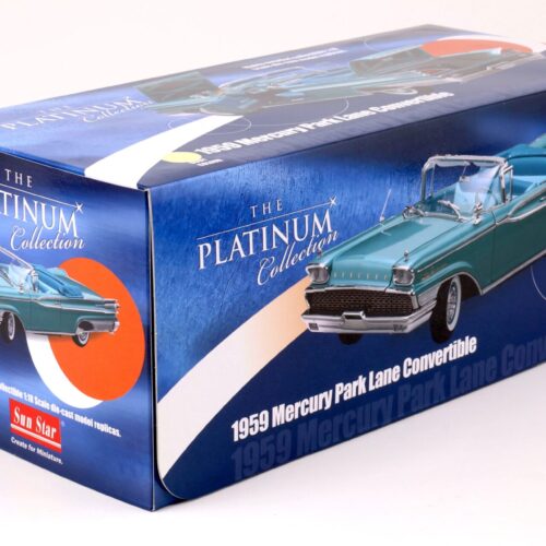 1:18 Sun Star 1959 Mercury Park Lane Open Convertible madeira yellow