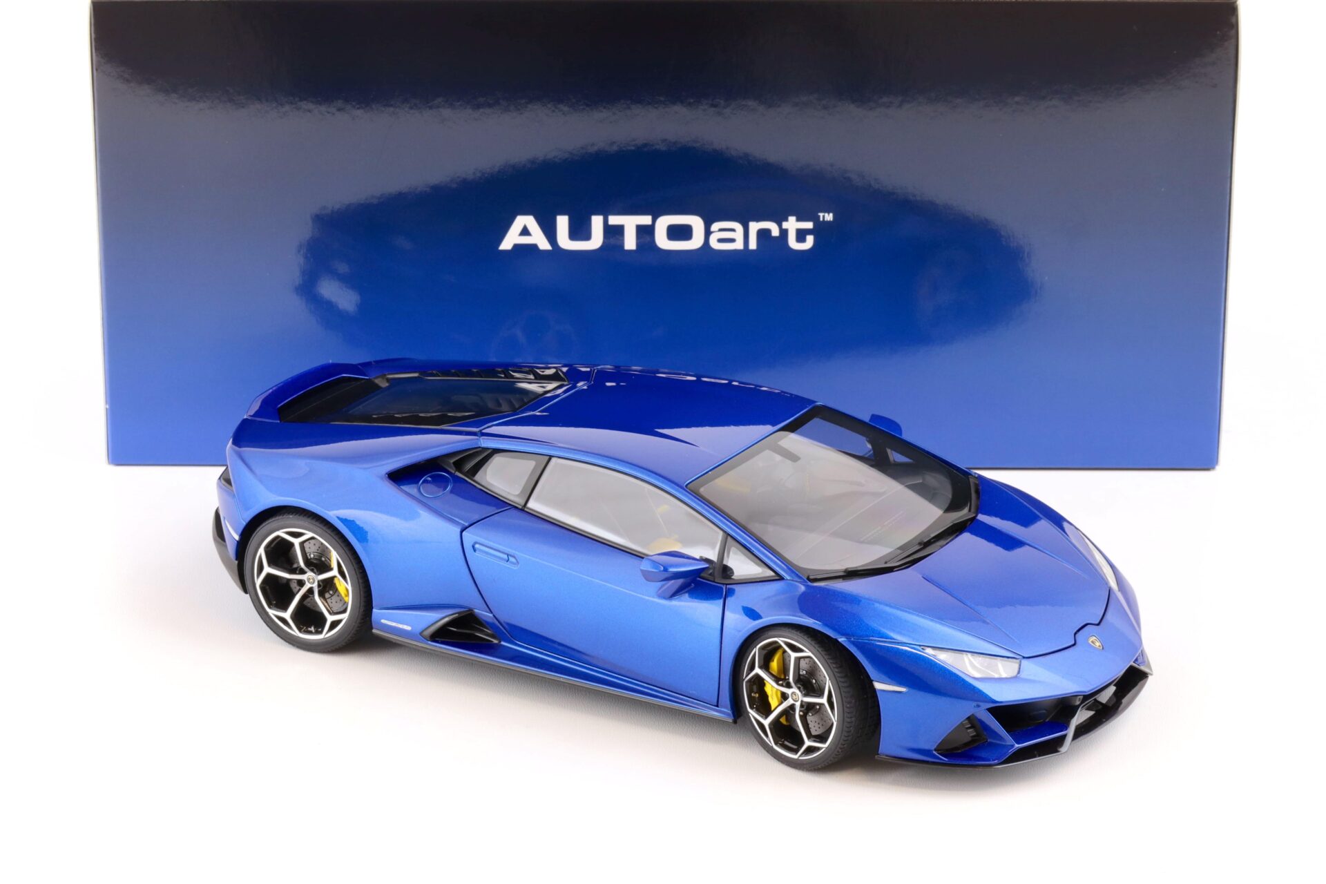 1:18 AUTOart Lamborghini Huracan EVO 2019 blu nethuns blue metallic 79212