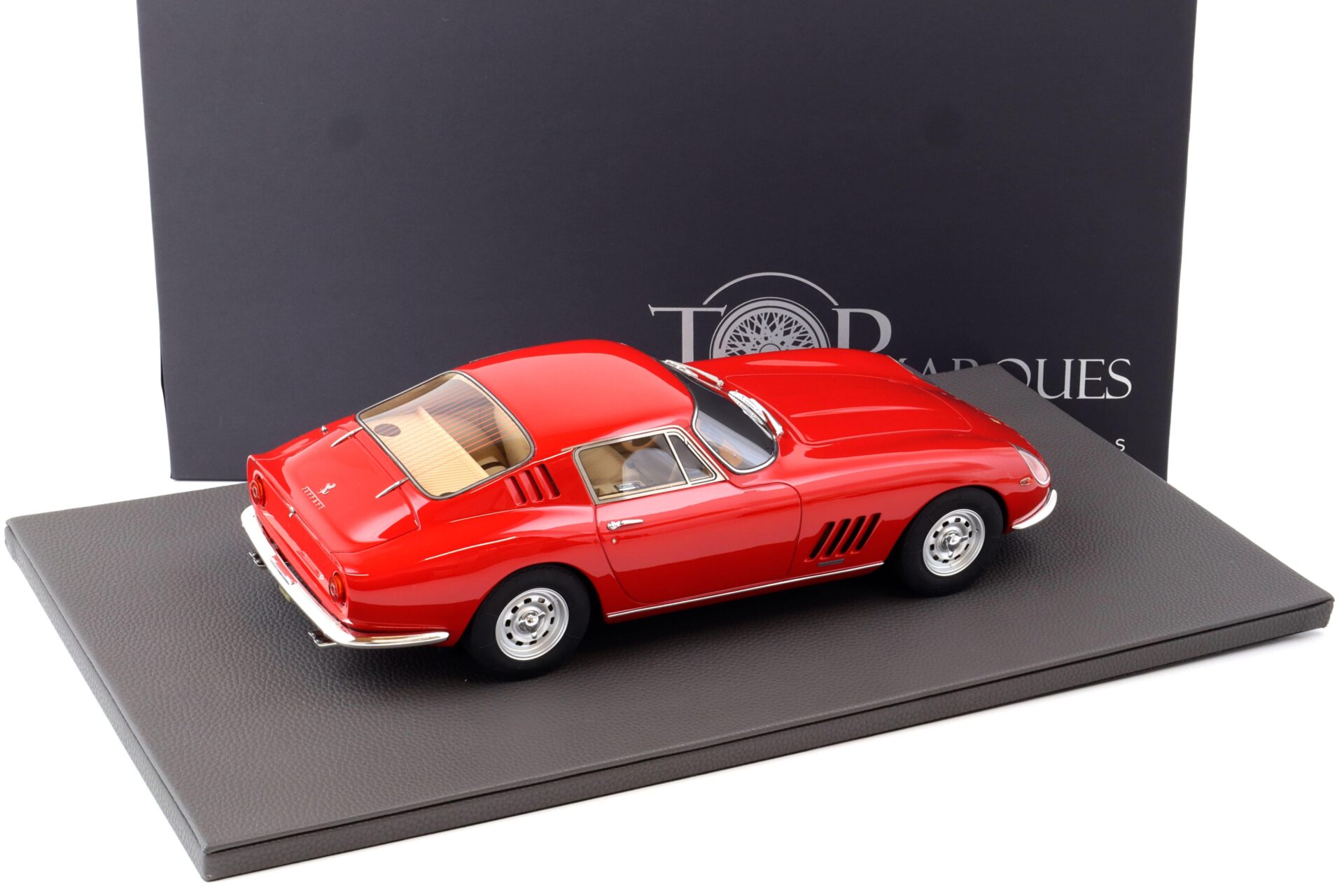 1:12 TOP Marques Ferrari 275 GTB/4 with Alloy wheels red TM12-04K