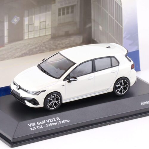 1:43 Solido VW Golf 8 VIII R white 2021