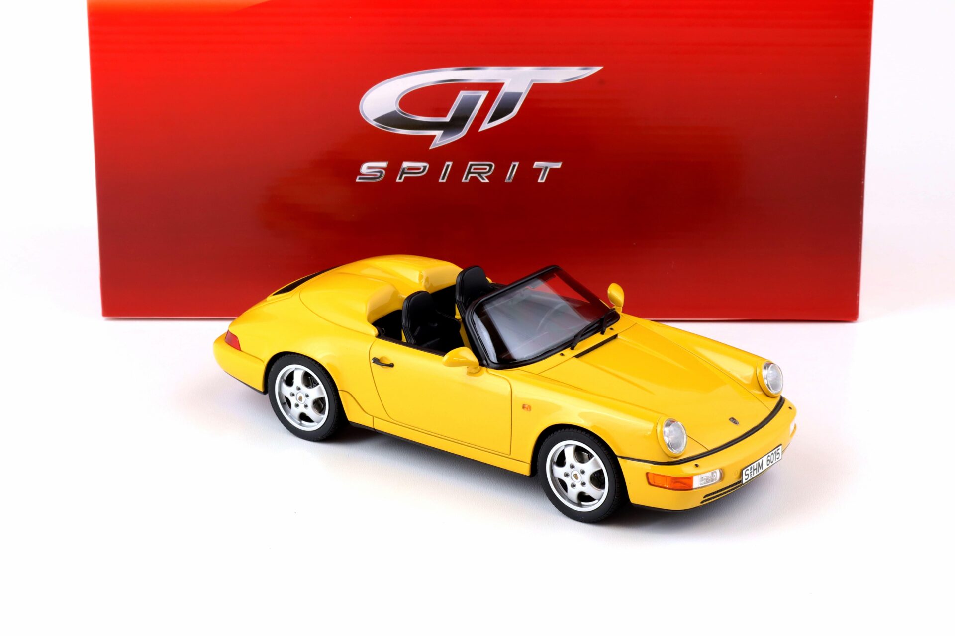 1:18 GT Spirit GT008CS Porsche 911 (964) Speedster 1990 yellow