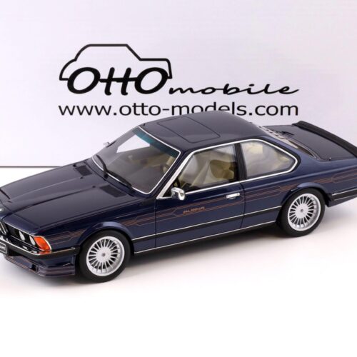 1:18 OTTO mobile OT163 BMW 6-Series Alpina B7 Bi-Turbo Coupe 1985 dark blue