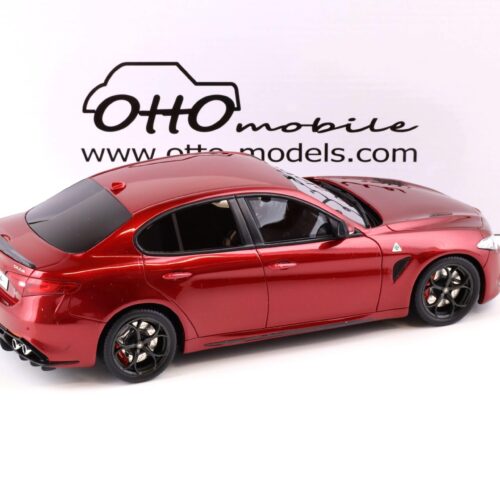 1:18 OTTO mobile OT284 Alfa Romeo Giulia QV Quadriofoglio Verde 2016 red