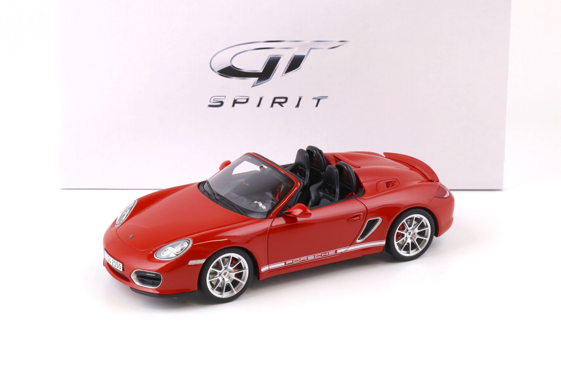 1:18 GT Spirit GT017A Porsche Boxster Spider (987) 2012 guardie rosso red