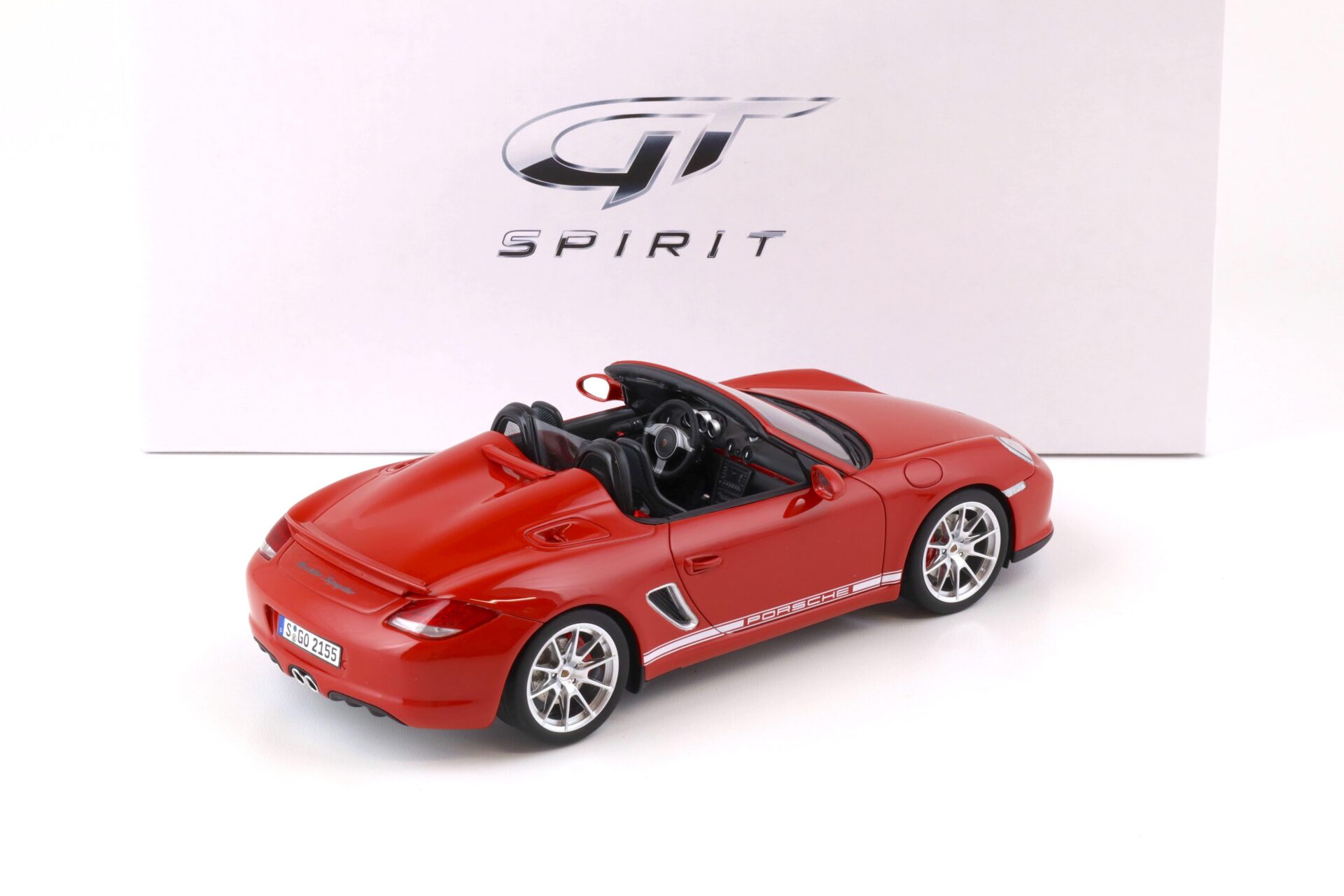 1:18 GT Spirit GT017A Porsche Boxster Spider (987) 2012 guardie rosso red