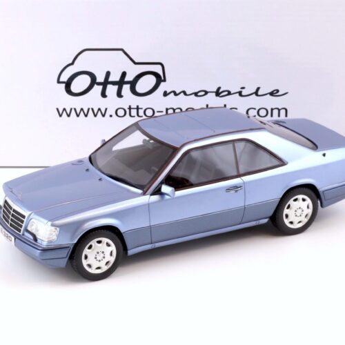 1:18 OTTO mobile OT682 Mercedes E320 (C124) Coupe 1986 blue metallic