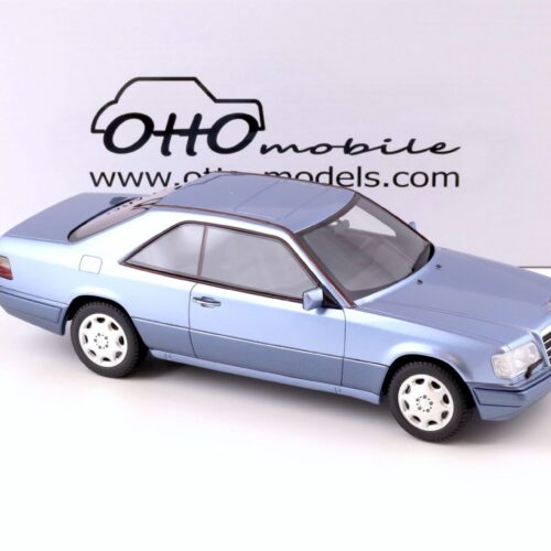 1:18 OTTO mobile OT682 Mercedes E320 (C124) Coupe 1986 blue metallic