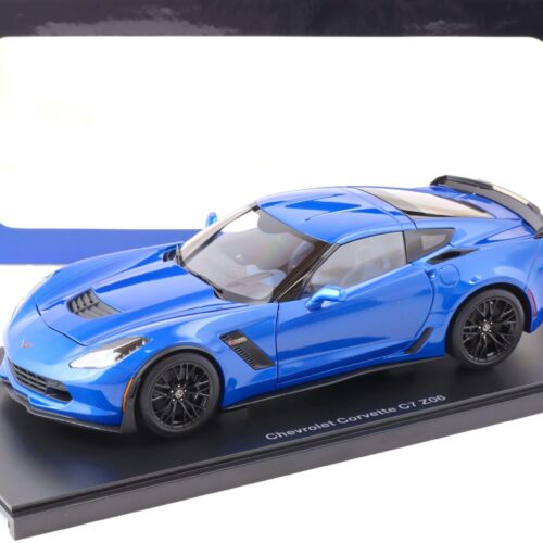 1:18 AUTOart Chevrolet Corvette C7 Z06 Coupe Lagune blue tintcoat