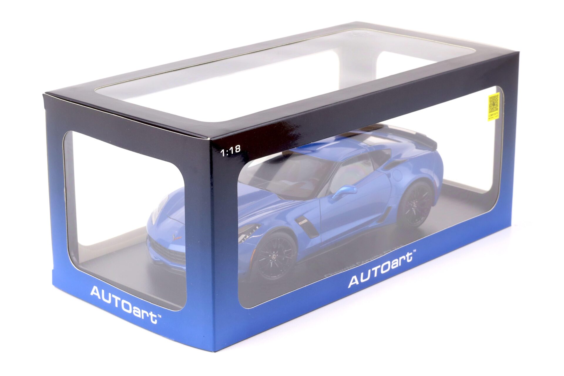 1:18 AUTOart Chevrolet Corvette C7 Z06 Coupe Lagune blue tintcoat
