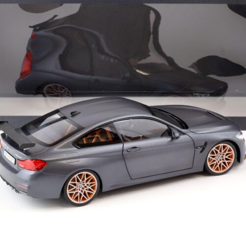 1:18 Minichamps BMW M4 GTS Coupe 2016 matt grey DEALER VERSION