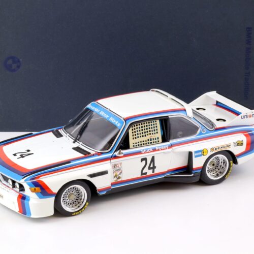 1:18 Minichamps BMW 3.5 CSL 24h Sebring 1975 Stuck/ Posey #24 DEALER VERSION
