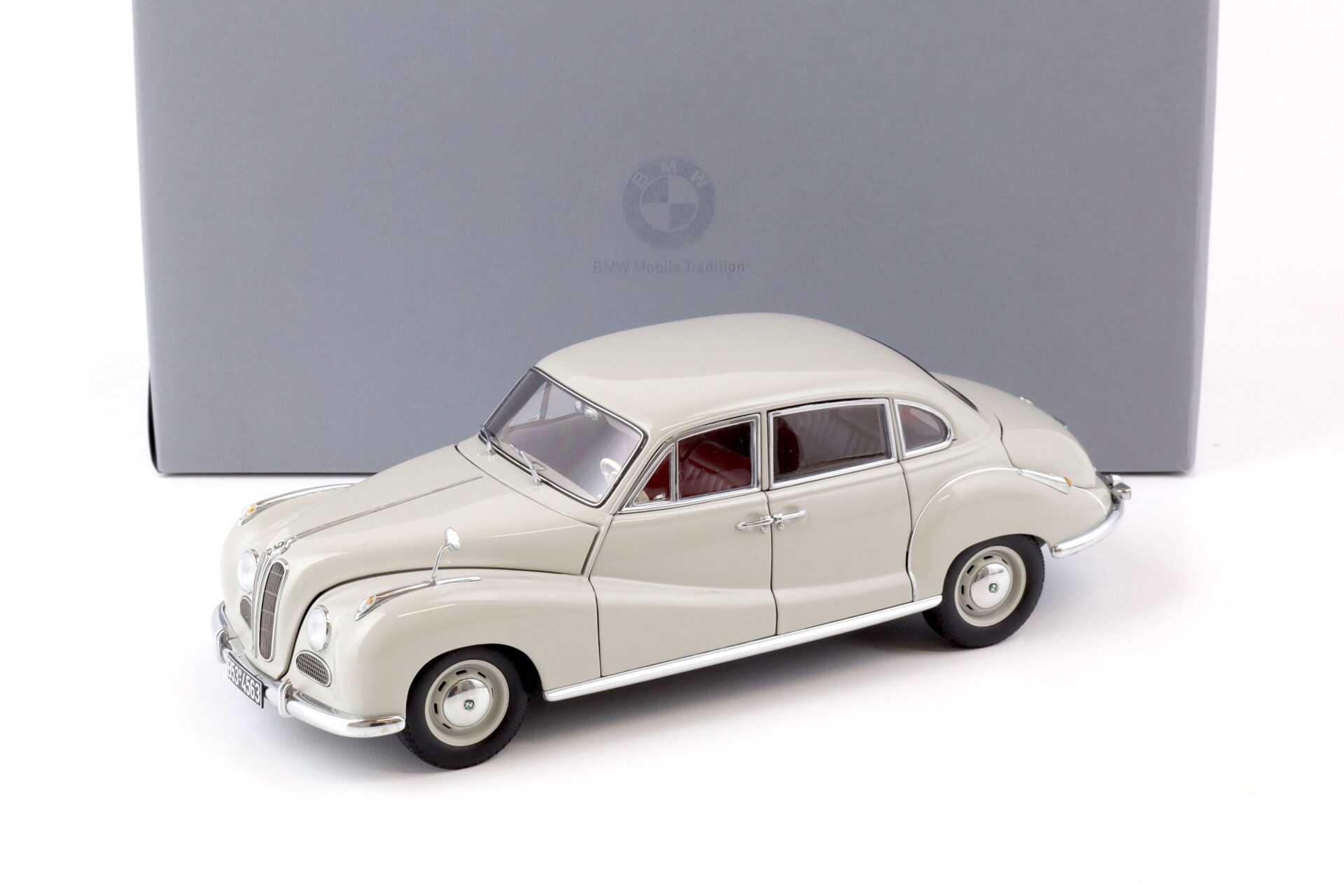 1:18 AUTOart BMW 501 Barockengel grey DEALER VERSION
