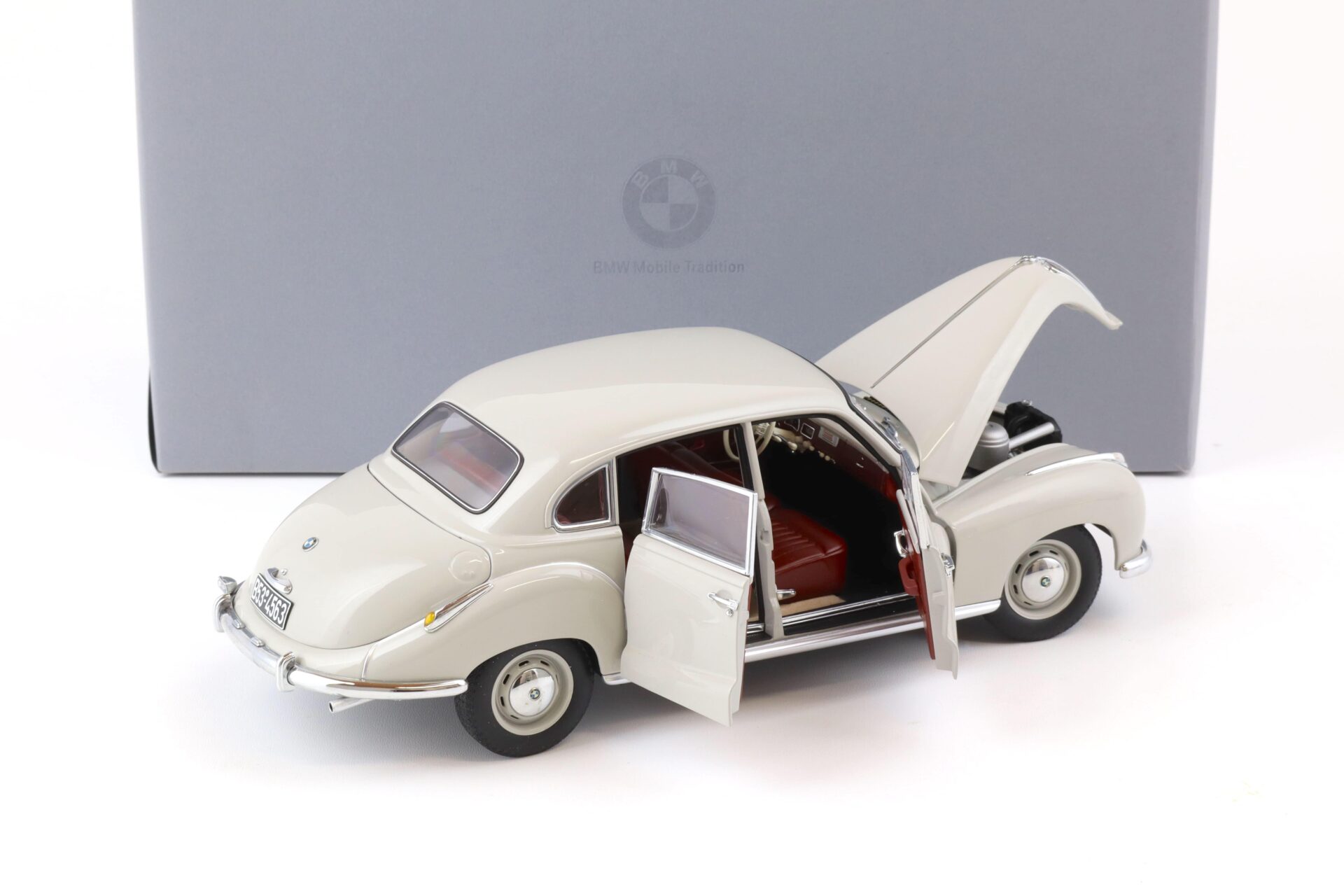 1:18 AUTOart BMW 501 Barockengel grey DEALER VERSION