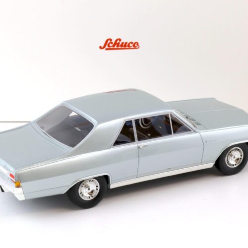 1:18 Schuco PRO.R18 Opel Diplomat A Coupe silver metallic - Image 3