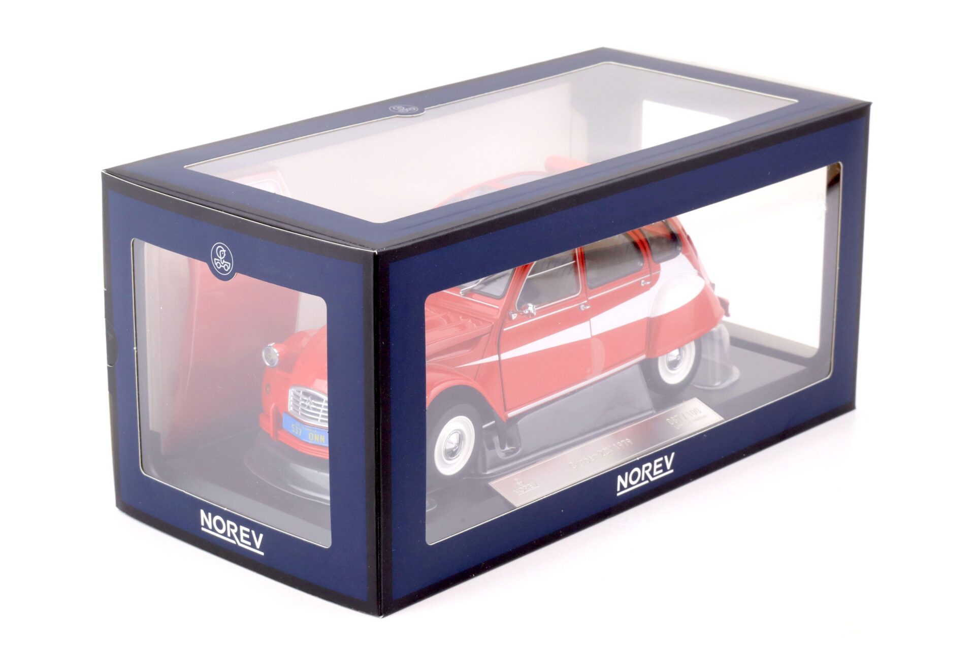 1:18 Norev Citroën 2CV 1979 Starsky & Hutch red/white - Limited 100 pcs.