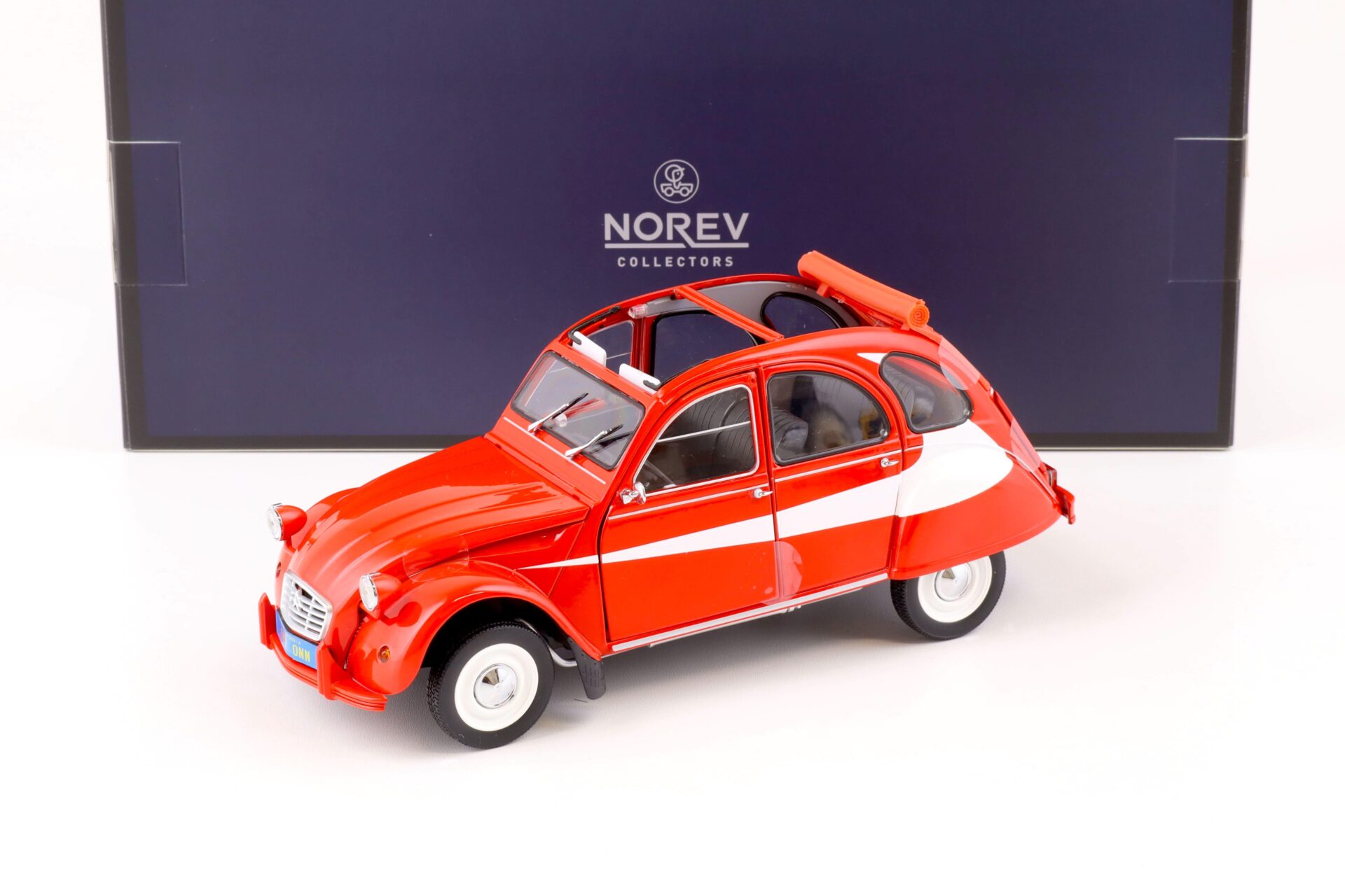 ID 74555 orig.jpg 1:18 Norev Citroën 2CV 1979 Starsky & Hutch red/white - Limited 100 pcs.