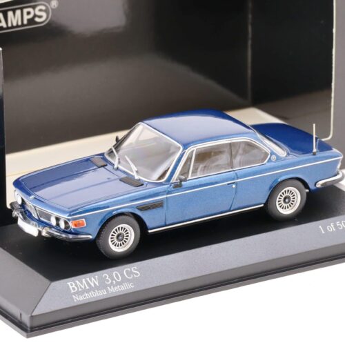 1:43 Minichamps BMW 3.0 CS Coupe 1969 night blue metallic
