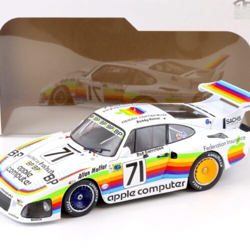 1:18 Solido Porsche 935 K3 #71 - 24h Le Mans 1980 Apple Computer Rahal/ Moffat