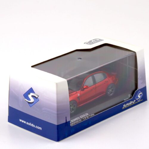 1:43 Solido Alfa Romeo Giulia Quadrifoglio - 2.9l Bi-Turbo Monza red